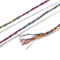 10 Strang 12-lagiges metallisches Polyester-Stickgarn&nbsp;OCOR-Q057-A05