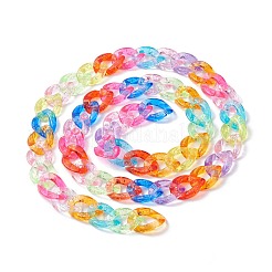 Непрозрачные акриловые цепочки ручной работы KY-XCP0001-15