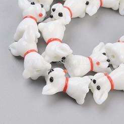 Бусины ручной работы ухабистой бисер нитей LAMP-S194-009