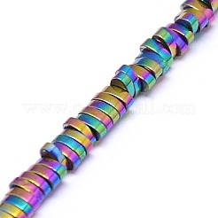 Electroplate non magnetici ematite sintetico fili di perline&nbsp;G-I094-06