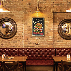 Старинный металлический оловянный знак AJEW-WH0157-035