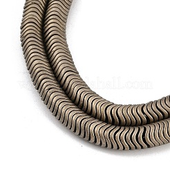 Гальванические нити из синтетических немагнитных гематитовых бусин G-H020-M01-A