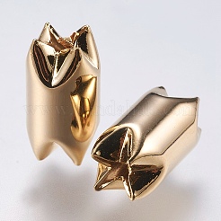 Латунные бусины&nbsp;LS-KK-F738-09G-15x8mm