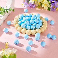 50 pz perline in silicone ecologico per uso alimentare&nbsp;SIL-TADJ0001-03J
