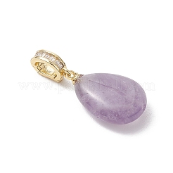 Подвески из натурального аметиста&nbsp;PALLOY-JF04935