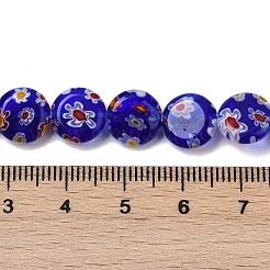Handgemachte Millefiori Bunte Malerei Perlen Stränge&nbsp;LAMP-G166-17B-04