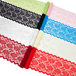 16 Yards 8 Farben Nylon Spitzenbesatz&nbsp;OCOR-NB0002-67