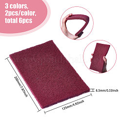 6 шт. 3-х цветный нейлон и наждачная бумага&nbsp;FIND-CA0001-52A