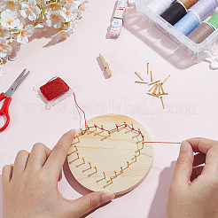 1 sachet de kits de création d'art du fil à faire soi-même&nbsp;DJEW-WR0001-22C