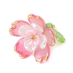 Прозрачные акриловые подвески&nbsp;X1-PALLOY-MZ00822-02