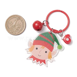 Рождественский кулон из акрила и смолы HJEW-JM04303-07