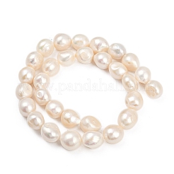 Нити из натурального культивированного пресноводного жемчуга PEAR-P064-20O-02A