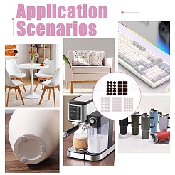 6 комплект 6-х стилевых войлочных мебельных накладок&nbsp;AJEW-BC0007-89