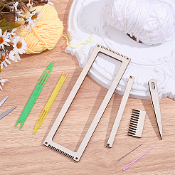 Holzflechtscheibe&nbsp;DIY-WH0591-557A