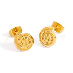 Серьги-гвоздики из нержавеющей стали 304&nbsp;EJEW-C162-02C-G