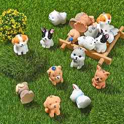 18шт 9 стиля непрозрачные подвески из смолы&nbsp;RESI-CJ0003-42