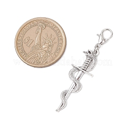 5 шт. подвеска-меч из сплава в тибетском стиле&nbsp;HJEW-JM04220