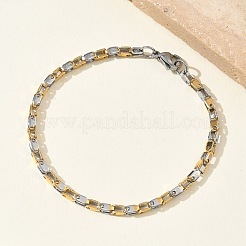 Halsketten- und Armbandsets aus 304 Edelstahl&nbsp;SJEW-D091-11GP