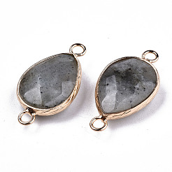 Соединители из натурального лабрадорита&nbsp;G-T131-49F