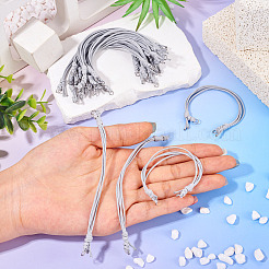 20шт регулируемый корейский вощеный полиэстеровый шнур для изготовления браслета&nbsp;BJEW-TAC0051-04