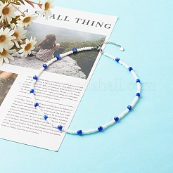 Стекло бисером ожерелье NJEW-JN03575