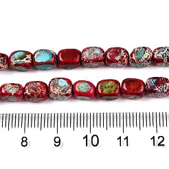 Натуральные имперские нитки из яшмы G-N342-62F