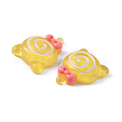 Непрозрачные кабошоны из смолы&nbsp;RESI-WH0035-03A