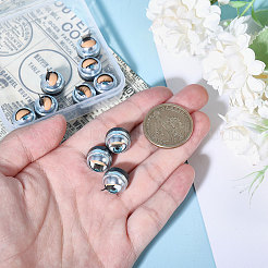 10 пара железных и пластиковых мигающих глаз для поделок DIY-GL0005-20A