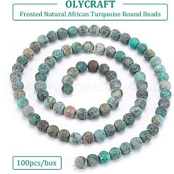 5 нити натуральных черных агатовых бусин G-OC0003-27