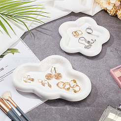 2 шт. 2 стиля керамической тарелки для украшений&nbsp;AJEW-NB0006-17