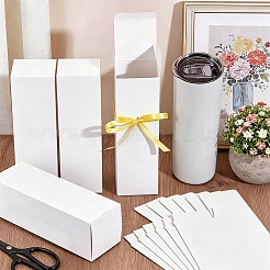 Boîtes d'expédition pliables en papier kraft&nbsp;CON-WH0100-32