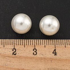 Pintura para hornear perlas de vidrio nacaradas cuentas redondas&nbsp;HY-S004-01C