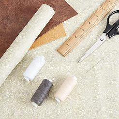 Ткань из искусственной кожи с тиснением&nbsp;DIY-WH0043-94B