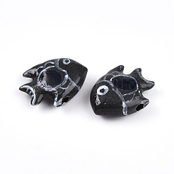 Фарфоровые бусины ручной работы&nbsp;PORC-N009-08H