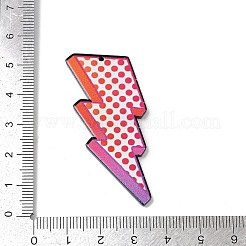 Подвески из непрозрачного акрила с двусторонней печатью&nbsp;FIND-D283-09B