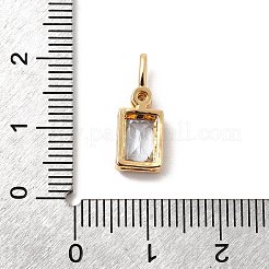 Латунь с подвесками из фианита&nbsp;KK-F916-10G-03