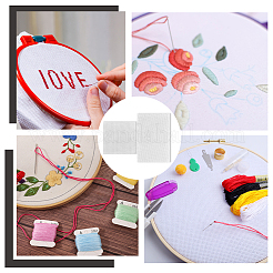 2 стиль хлопчатобумажная/поликоттоновая ткань для вышивки крестом DIY-AR0004-87