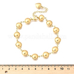 Браслеты из нержавеющей стали 304 для женщин BJEW-P354-02B-G