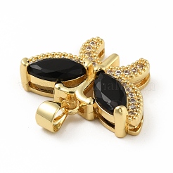 Латунные микро проложить кубического циркония подвески&nbsp;KK-B059-34G