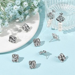 Componentes para pendientes de latón Shegrace&nbsp;XGRQ64357-872P