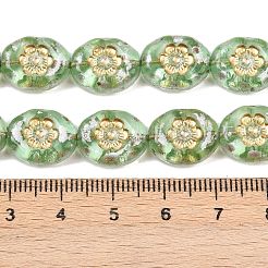 Чешские прессованные стеклянные бусины GLAA-I061-44C