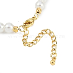 Gestellplattierung Messing Mikropflaster Zirkonia Charm Armbänder&nbsp;BJEW-P341-11G-01