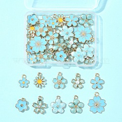 40шт 10 стиля подвески из сплава с эмалью&nbsp;ENAM-FS0002-32