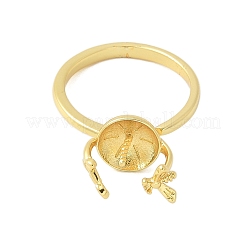 Настройки латунных манжетных колец KK-K297-15G