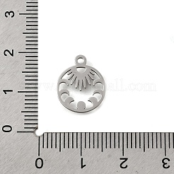 Ciondoli in acciaio inossidabile 304&nbsp;STAS-S178-01P