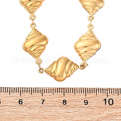 Ожерелья из нержавеющей стали 304 в форме ракушки для женщин NJEW-Z080-03G
