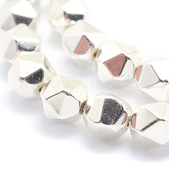 Chapelets de perles en hématite synthétique sans magnétiques&nbsp;G-L485-07B-S