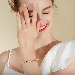 Натуральные бусины из яшмы розового цвета под зебру G-OC0001-22-4mm