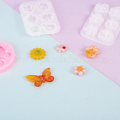 5шт 5 стиля DIY силиконовые Молды&nbsp;DIY-PJ0001-23