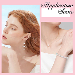 600 шт. Прозрачные акриловые бусины MACR-PA0001-01